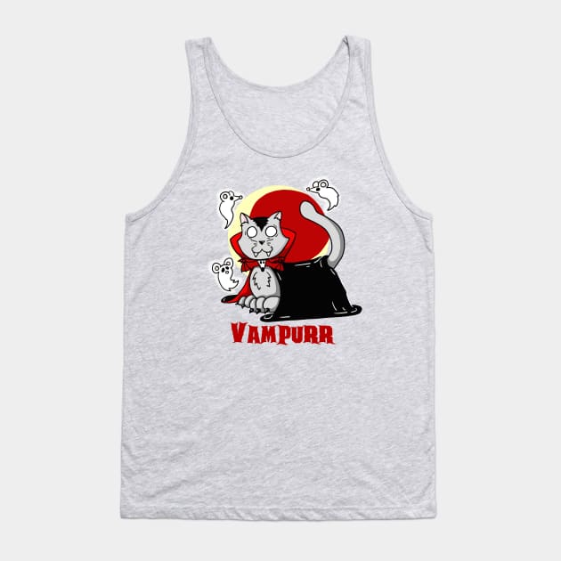 The Vampurr! Tank Top by SNK Kreatures